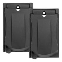 Capa para Tomada Externa Maxxima 1 Módulo Resistente às Intempéries - Kit com 2 Capa para Tomada Externa Maxxima 1 Módulo Resistente às Intempéries - Kit com 2