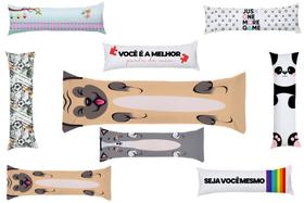 capa para travesseiro de corpo 130cm x 38cm capa avulso lavavel xuxao grande