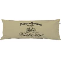 Capa Para Travesseiro De Corpo Body Pillow 40x130cm Vintage French 01 Capa Para Travesseiro De Corpo Body Pillow 40x130cm Vintage French 01