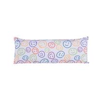 Capa Para Travesseiro Fofuxão Colorê 1 Peça 1,46m X 46cm 100% Poliéster Com Zíper - Smile Capa Para Travesseiro Fofuxão Colorê 1 Peça 1,46m X 46cm 100% Poliéster Com Zíper - Smile