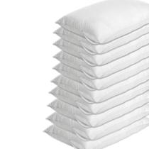 Capa Para Travesseiro Impermeável 10 Unidades Branco