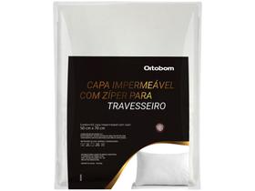 Capa para Travesseiro Impermeável Ortobom - 4070954223 Branco 50x70cm