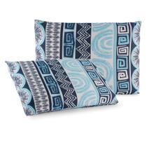 Capa para travesseiro- par de fronha em malha 100% algodão com ziper fio penteado 30/1 Capa para travesseiro- par de fronha em malha 100% algodão com ziper fio penteado 30/1