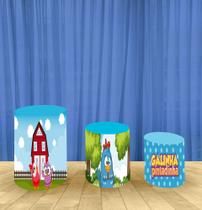 Capa Para Trio De Mesas Cilindro menino pintadinha 2 Capa Para Trio De Mesas Cilindro menino pintadinha 2