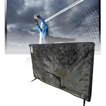 Capa para tv led qled plasma 55 polegadas cristal