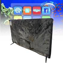 Capa para tv led qled plasma 65 polegadas cristal