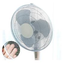 Capa Para Ventilador Proteção Hélice Anti Poeira Lavável Protege Dedos Crianças