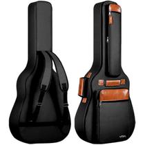 Capa Para Violão Acolchoada Voik BV-4130P Preto Alça Dupla Capa Para Violão Acolchoada Voik BV-4130P Preto Alça Dupla