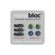 Capa para webcam Eyebloc Nanobloc Universal Privacy 7 peças Capa para webcam Eyebloc Nanobloc Universal Privacy 7 peças