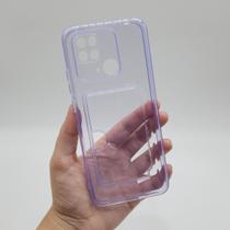 Capa Para Xiaomi Redmi 9A/10A/10C Porta Cartão Transparente