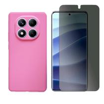 Capa Para Xiaomi Redmi Note 14 Pro 5G + Pelicula Privacidade