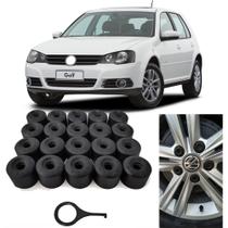 Capa Parafuso Roda C/20 Unids Fox Polo Bora Golf Jetta 17mm