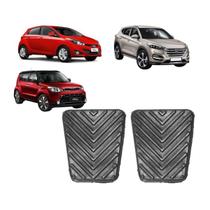 Capa Pedal Freio Embreagem HB20 TUCSON ELANTRA CERATO SOUL BONGO I30 HR SPORTAGE KIA PICANTO - KIT E CIA Capa Pedal Freio Embreagem HB20 TUCSON ELANTRA CERATO SOUL BONGO I30 HR SPORTAGE KIA PICANTO - KIT E CIA