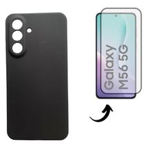 Capa + Pel Vidro 3D Compatível Para Samsung Galaxy M56 5G