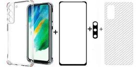 Capa + Pelicula 3d + P Camera + Traseira Para Galaxy S21 Fe Capa + Pelicula 3d + P Camera + Traseira Para Galaxy S21 Fe
