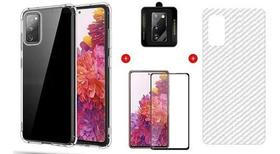 Capa + Pelicula 3d + Pl Camera + Pl Traseira Para Galaxy S20 Fe Capa + Pelicula 3d + Pl Camera + Pl Traseira Para Galaxy S20 Fe