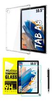 Capa + Pelicula + Caneta Para Tablet Galaxy Tab A8 X200 X205