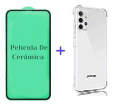 Capa + Película Cerâmica Samsung Galaxy A32 4g - Proteção