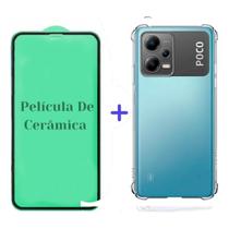 Capa + Película Cerâmica Xiaomi Poco X5 - Proteção Slim