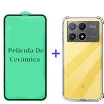 Capa + Película Cerâmica Xiaomi Poco X6 5g - Proteção Slim