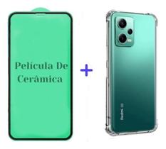 Capa + Película Cerâmica Xiaomi Redmi Note 12 5g - Proteção
