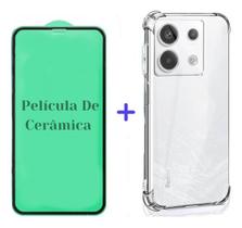 Capa + Película Cerâmica Xiaomi Redmi Note 13 4g - Proteção