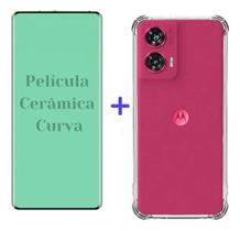 Capa + Película Curva Motorola Moto Edge 50 Fusion - Slim