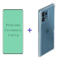 Capa + Película Curva Motorola Moto Edge 50 - Proteção Slim