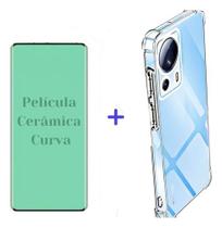 Capa + Película Curva Para Xiaomi Mi 13 Lite Proteção Slim