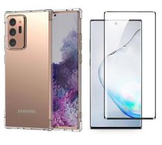 Capa + Película De Vidro 9D Para Samsung Galaxy Note 20 Ultra