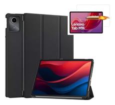Capa + Pelicula Para Tablet Lenovo M11 Função Sleep