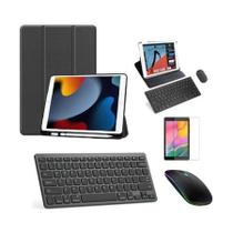 Capa +película Tablet Cover Para iPad 9 Teclado, mouse, suporte
