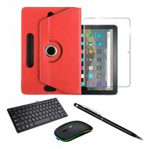 Capa+ Película + Teclado E Mouse + Caneta Para Vision Tab 10