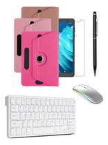 Capa + Película + Teclado Mouse E Caneta Para Tab Pritom 8p