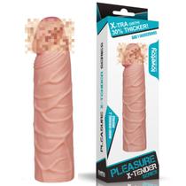 Capa Peniana Aumento 3,5cm Extensora Interno 13,5cm Totalizando 17cm em Silicone Lovetoy