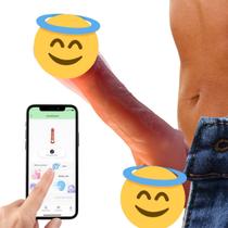 Capa Peniana Com Vibrador À Distância Extensora Pinto Glande