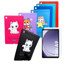 Capa personalizada c/ Suporte P/ Tablet Galaxy Tab A9 Plus 11" + Película X210 X216