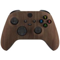 Capa personalizada ExtremeRate para controles Xbox Series X e S - Revitalize seu controle - Capa de reposição de grão de madeira Capa frontal para controle Xbox Core sem fio controle não incluído