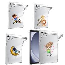 Capa Personalizada Transparente p/ Tablet Samsung A9 plus - Anti Queda Capa Personalizada Transparente p/ Tablet Samsung A9 plus - Anti Queda