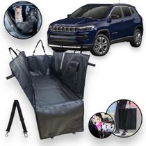 Capa Pet Impemeável Cachorro Gato Banco Jeep Compass Todos