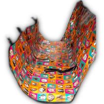 Capa Pet Impermeável P.Bancos E Porta Malas - Est. Cachorros