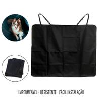 Capa Pet Protetora Automotiva P/ Cães Nylon Banco Traseiro Capa Pet Protetora Automotiva P/ Cães Nylon Banco Traseiro