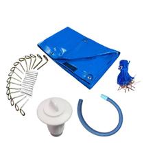 Capa Piscina 15 Em 1 Pvc 500 Micras 9X5 Proteção+Térmica Capa Piscina 15 Em 1 Pvc 500 Micras 9X5 Proteção+Térmica