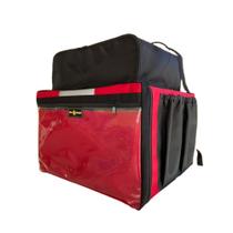 Capa Pizza Bolsão 60 L Mão Dupla Vermelha Capa Pizza Bolsão 60 L Mão Dupla Vermelha