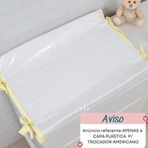 Capa Plastica para Trocador Anatomico Amarelo 65/45 Capa Plastica para Trocador Anatomico Amarelo 65/45