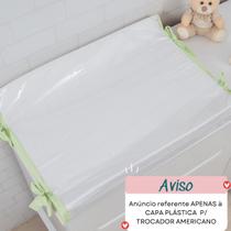 Capa Plastica para Trocador Anatomico Verde 65/45 Capa Plastica para Trocador Anatomico Verde 65/45