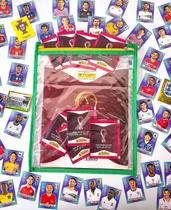 Capa Plástica Porta Album E Figurinhas Da Copa Verde E Amare