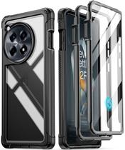 Capa Poetic Guardian para OnePlus 12R 5G (2024) - Preta/Transparente