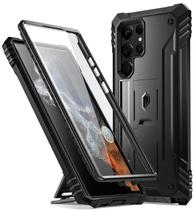 Capa Poetic Revolution para Galaxy S22 Ultra 5G (6,8") - Preta