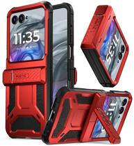 Capa Poetic Spartan para Motorola Moto Razr 2024 com Suporte